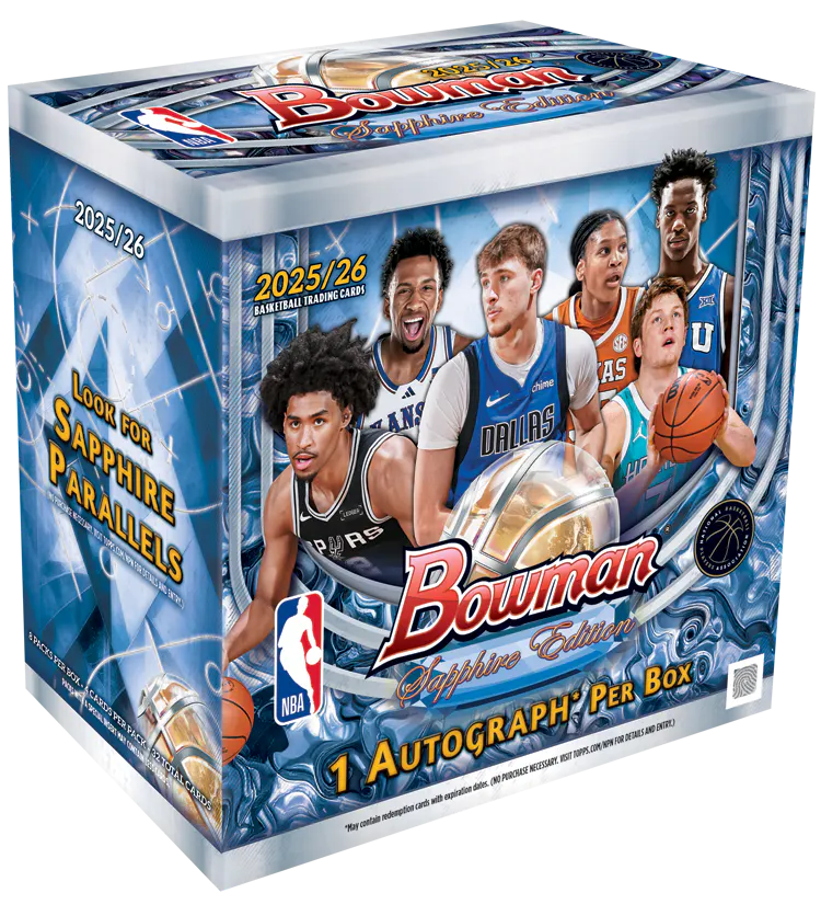 2025-26 Bowman Basketball Sapphire - Hobby Box