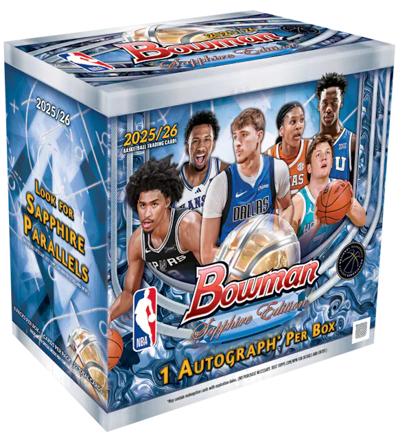 Hero image for 2025-26 Bowman Basketball Sapphire - Hobby Box