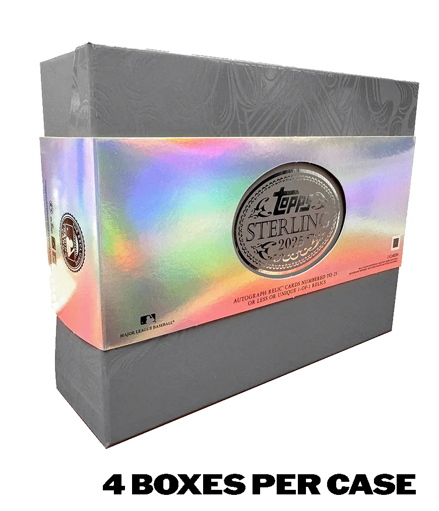Hero image for 2025 Topps Sterling Baseball - Hobby Box - Sealed Case