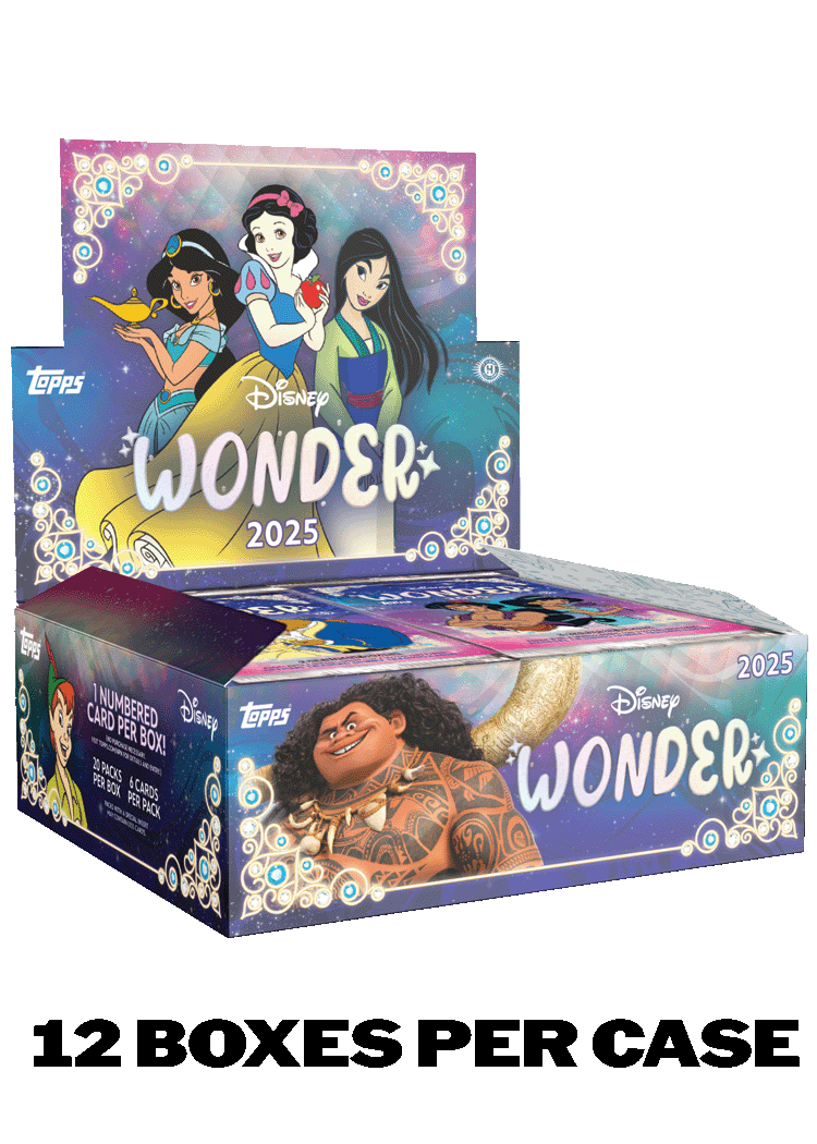 2025 Disney Wonder - Hobby Box - Sealed Case
