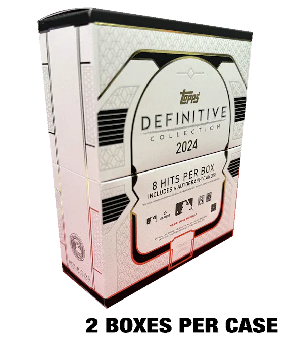 Hero image for 2024 Topps Definitive Baseball - Hobby Box - Sealed Case