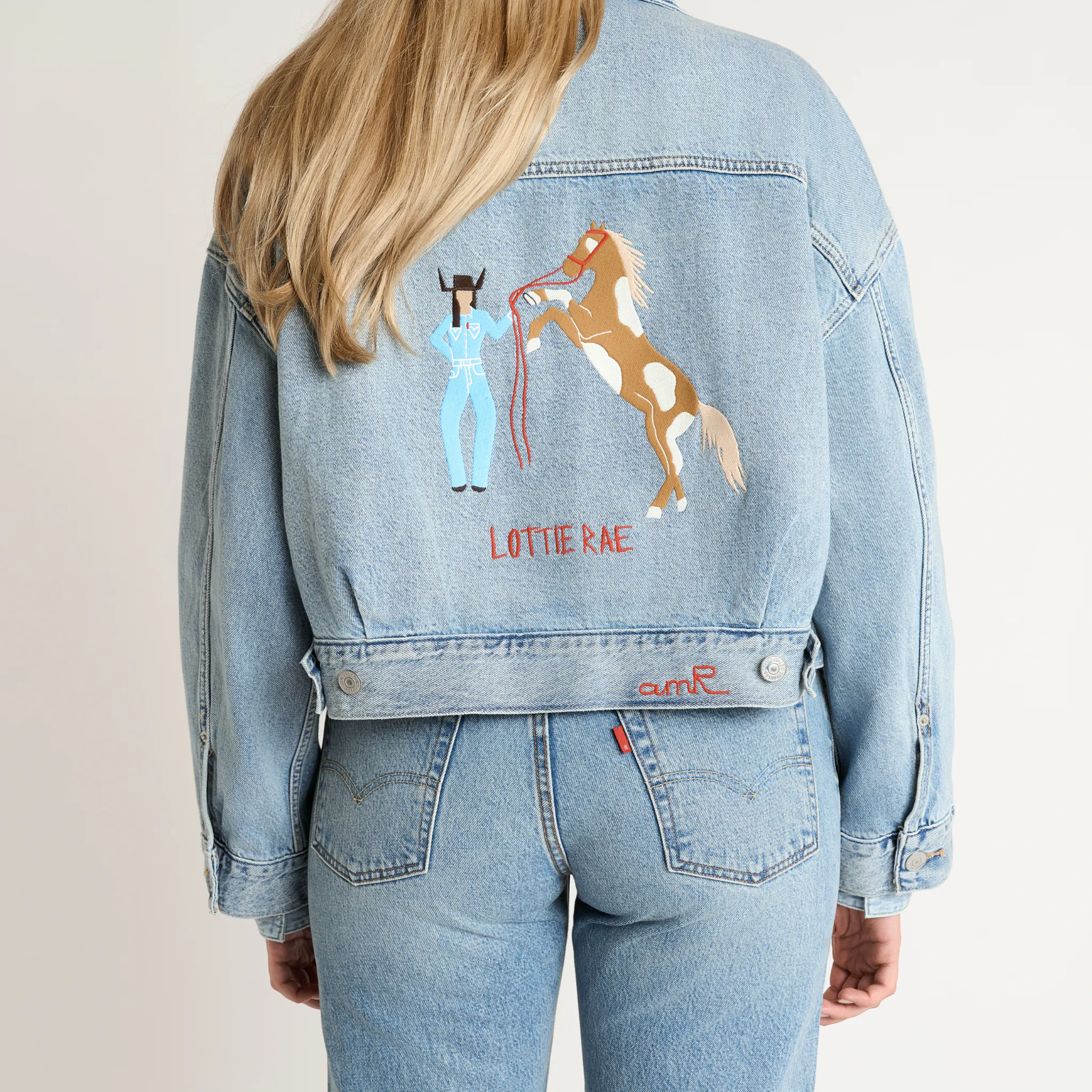 Hero image for Levi's® Trucker Jacket Customised by Lottie Rae