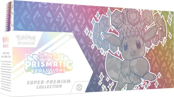 Hero image for Pokémon TCG: Scarlet & Violet Prismatic Evolutions Super-Premium Collection