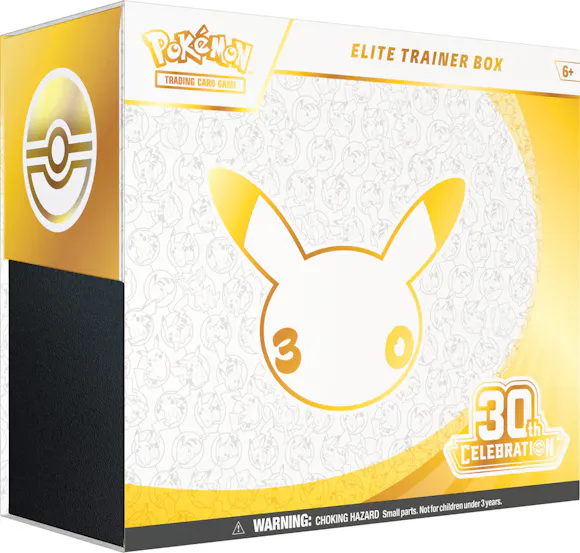 Hero image for Pokemon TCG: 30th Celebration Elite Trainer Box (ETB)