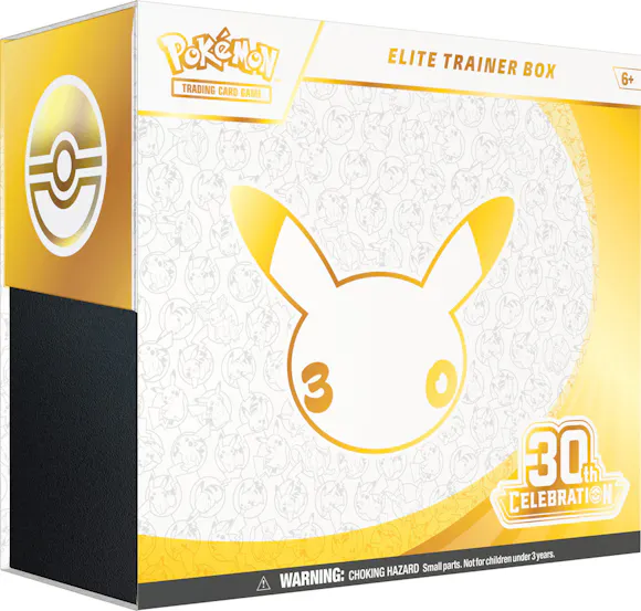 Hero image for Pokemon TCG: 30th Celebration Elite Trainer Box (ETB)