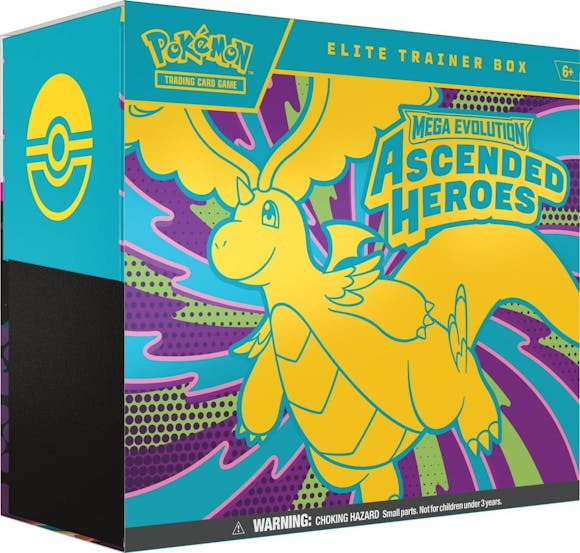 Hero image for Pokémon TCG: Mega Evolution - Ascended Heroes Elite Trainer Box