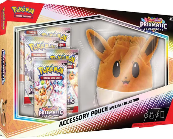 Hero image for POKÉMON TCG Scarlet & Violet: Prismatic Evolutions Accessory Pouch