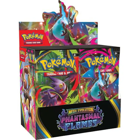 Hero image for Pokemon TCG: Mega Evolution - Phantasmal Flames Booster Box