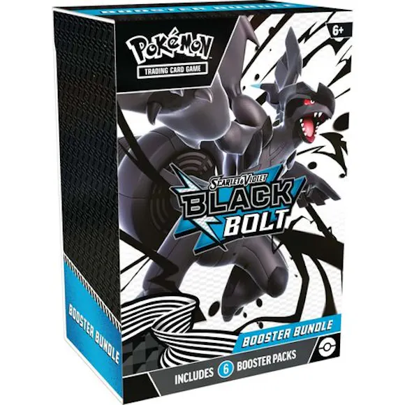 Hero image for Pokémon TCG: Scarlet & Violet—Black Bolt Booster Bundle