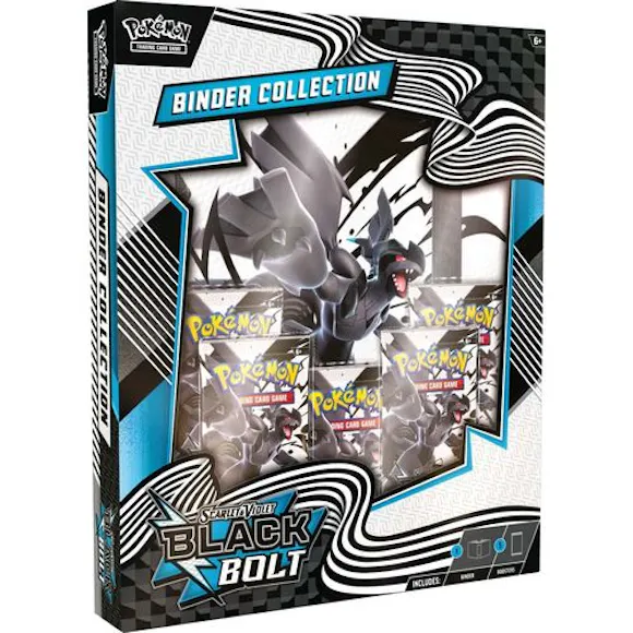 Hero image for Pokémon TCG: Scarlet & Violet—Black Bolt Binder Collection