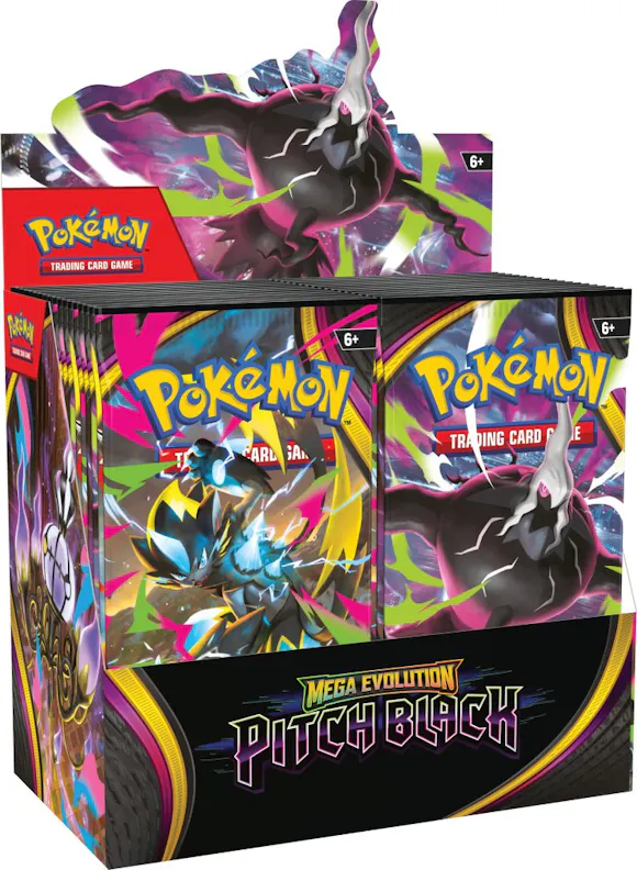 Hero image for Pokemon TCG: Mega Evolution ME05 - Pitch Black Booster Box