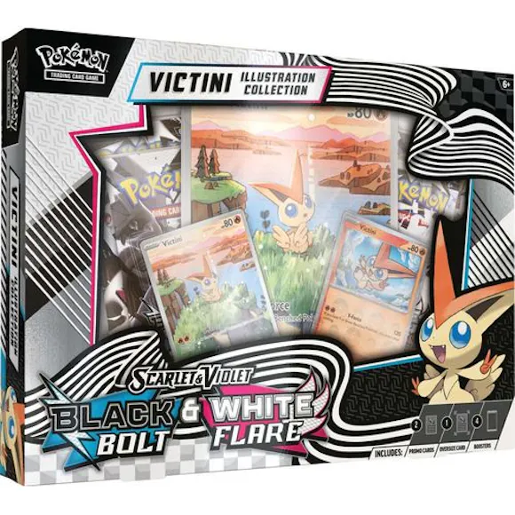 Hero image for Pokémon TCG: Scarlet & Violet—Unova Victini Illustration Collection