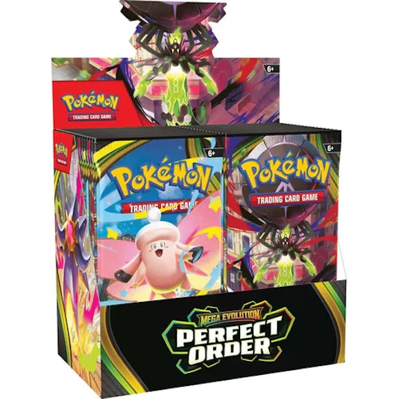 Hero image for Pokemon TCG: Mega Evolution ME03 - Perfect Order Booster Box