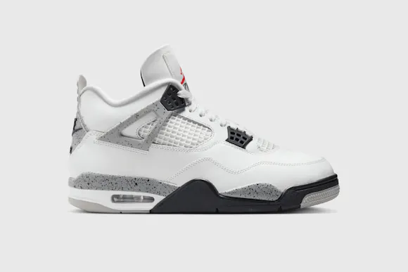 Hero image for Nike Air Jordan 4 Retro 'White Cement'