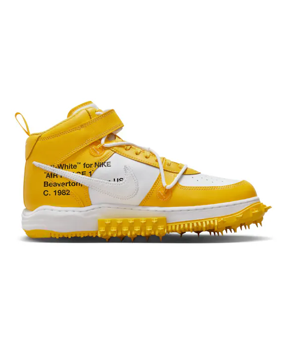 Hero image for Off-White x Nike Air Force 1 Mid "Varsity Maize"