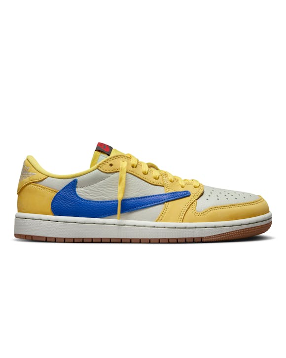 Hero image for Travis Scott x Women's Air Jordan 1 Low "Canary"