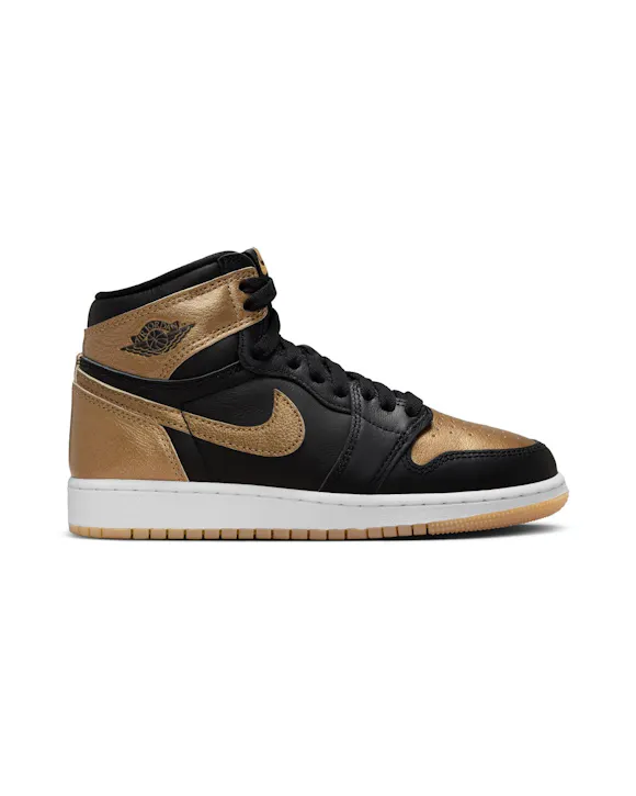 Hero image for Air Jordan 1 Grade School High "Metallic Gold"