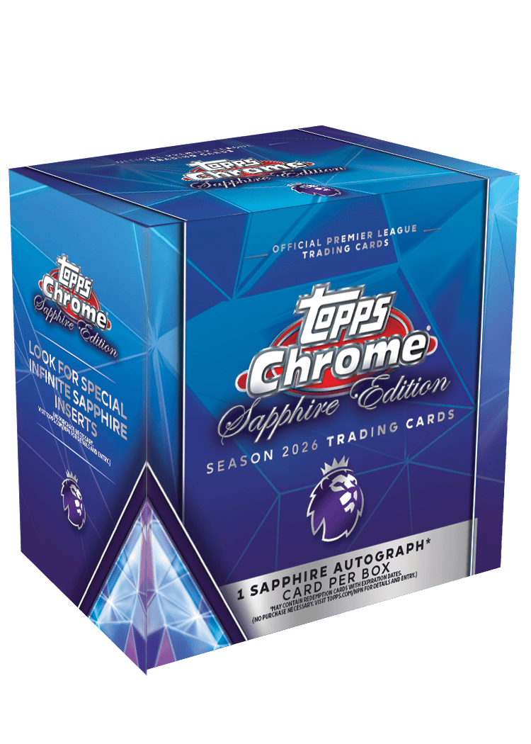 Image of 2026 Topps® Chrome Premier League - Sapphire Edition