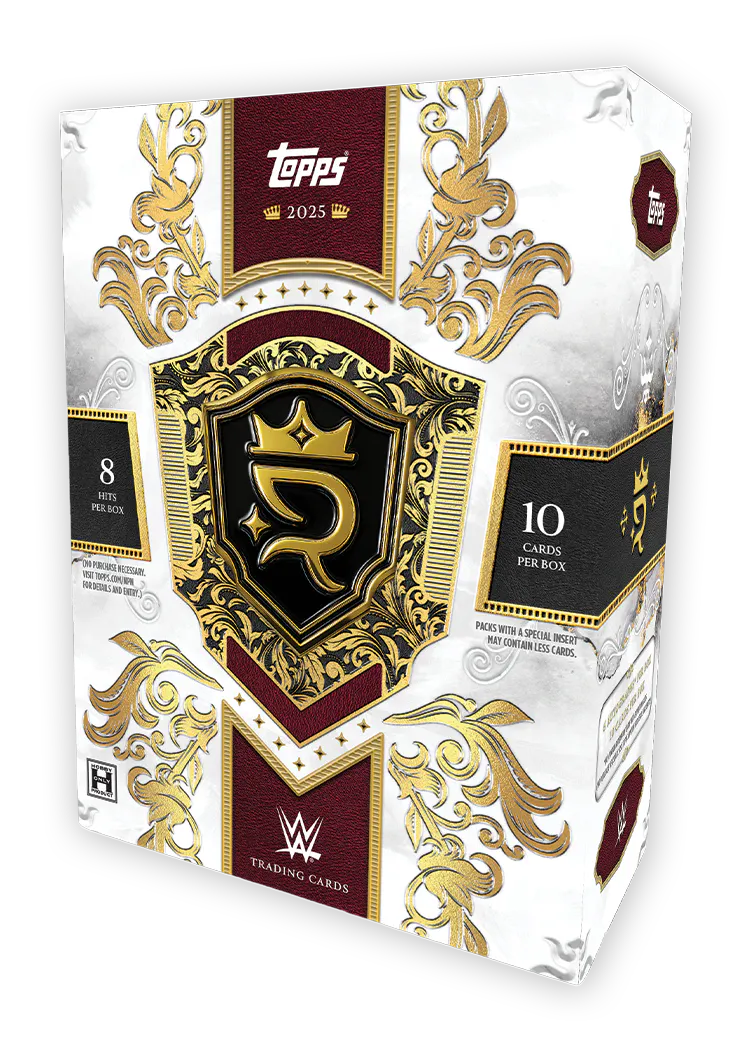 Hero image for 2025 Topps Royalty WWE - Hobby Box