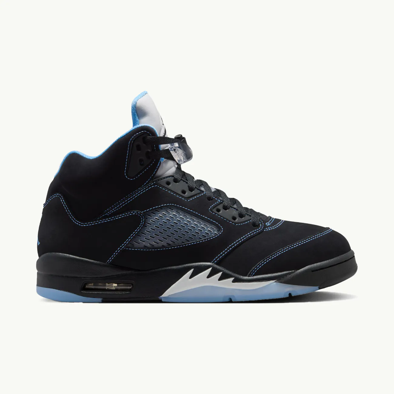 Image of Air Jordan 5 Retro - Black/University Blue