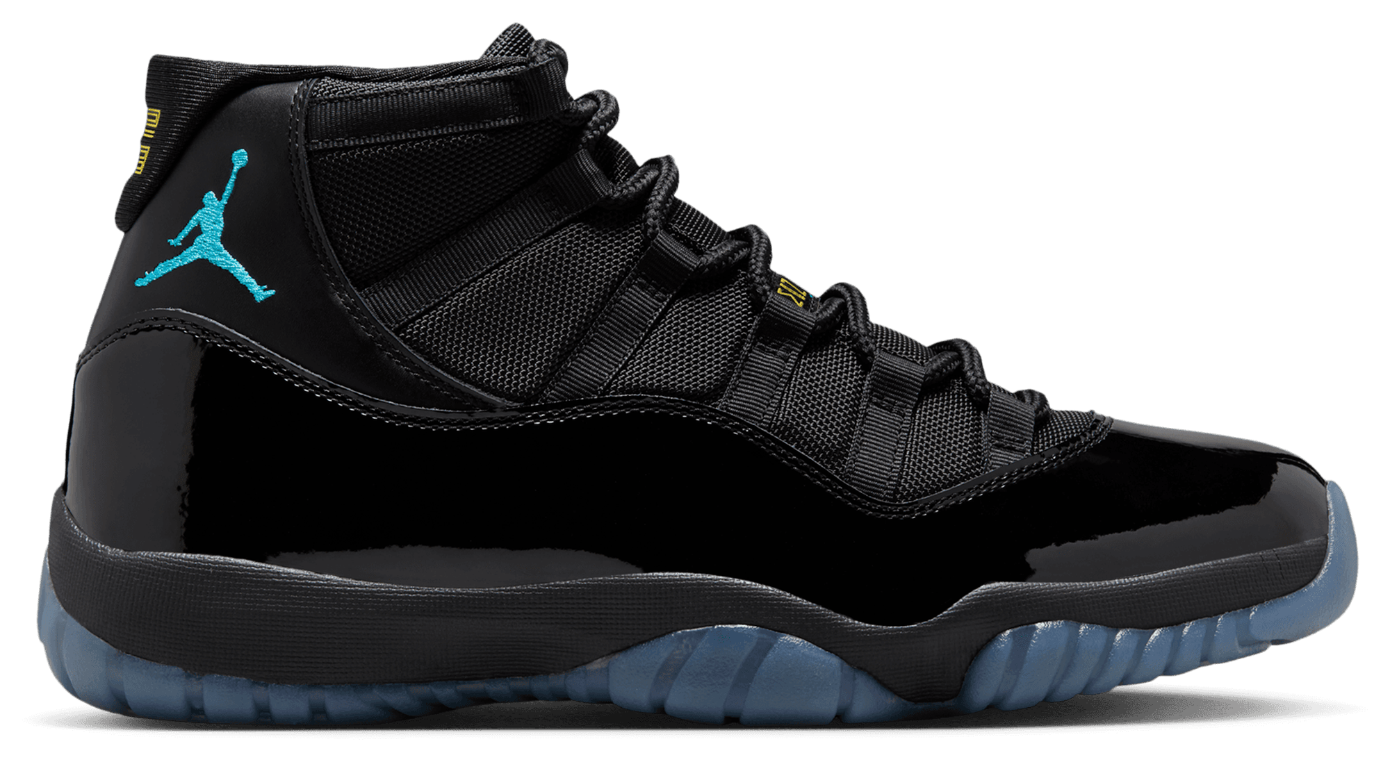 jordan retro 11 black gamma blue
