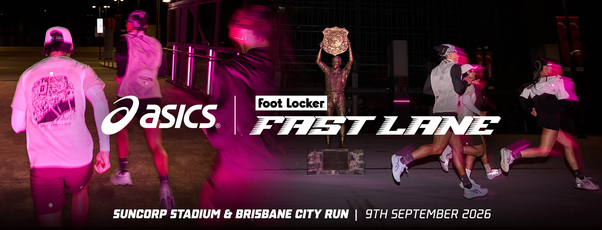 Hero image for ASICS X Foot Locker Fast Lane Ticket