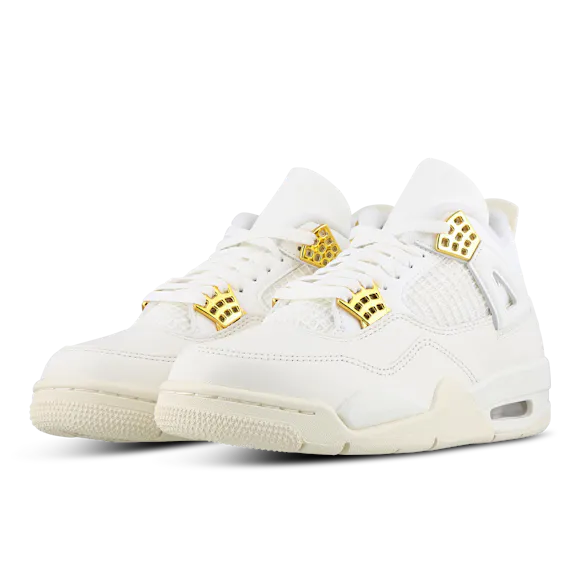 Hero image for JORDAN 4 Retro 'White & Gold'
