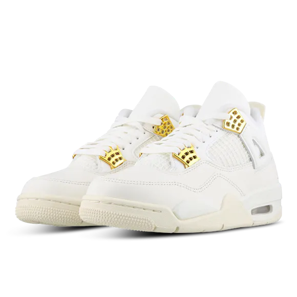 Hero image for JORDAN 4 Retro 'White & Gold'