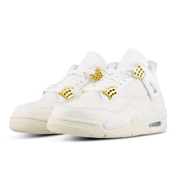 Hero image for JORDAN 4 Retro 'White & Gold'