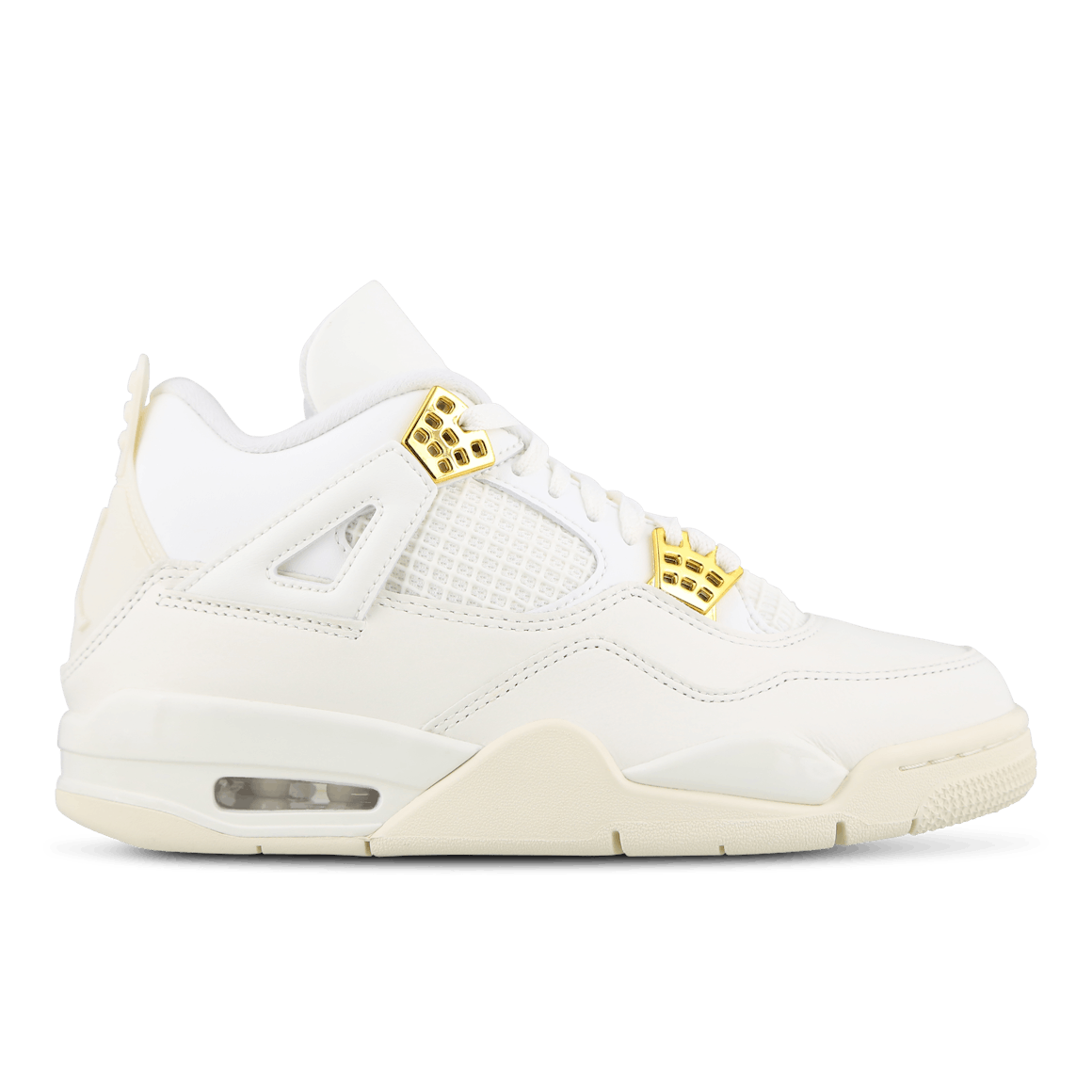 JORDAN 4 Retro 'White & Gold' JORDAN 4 Retro 'White & Gold'