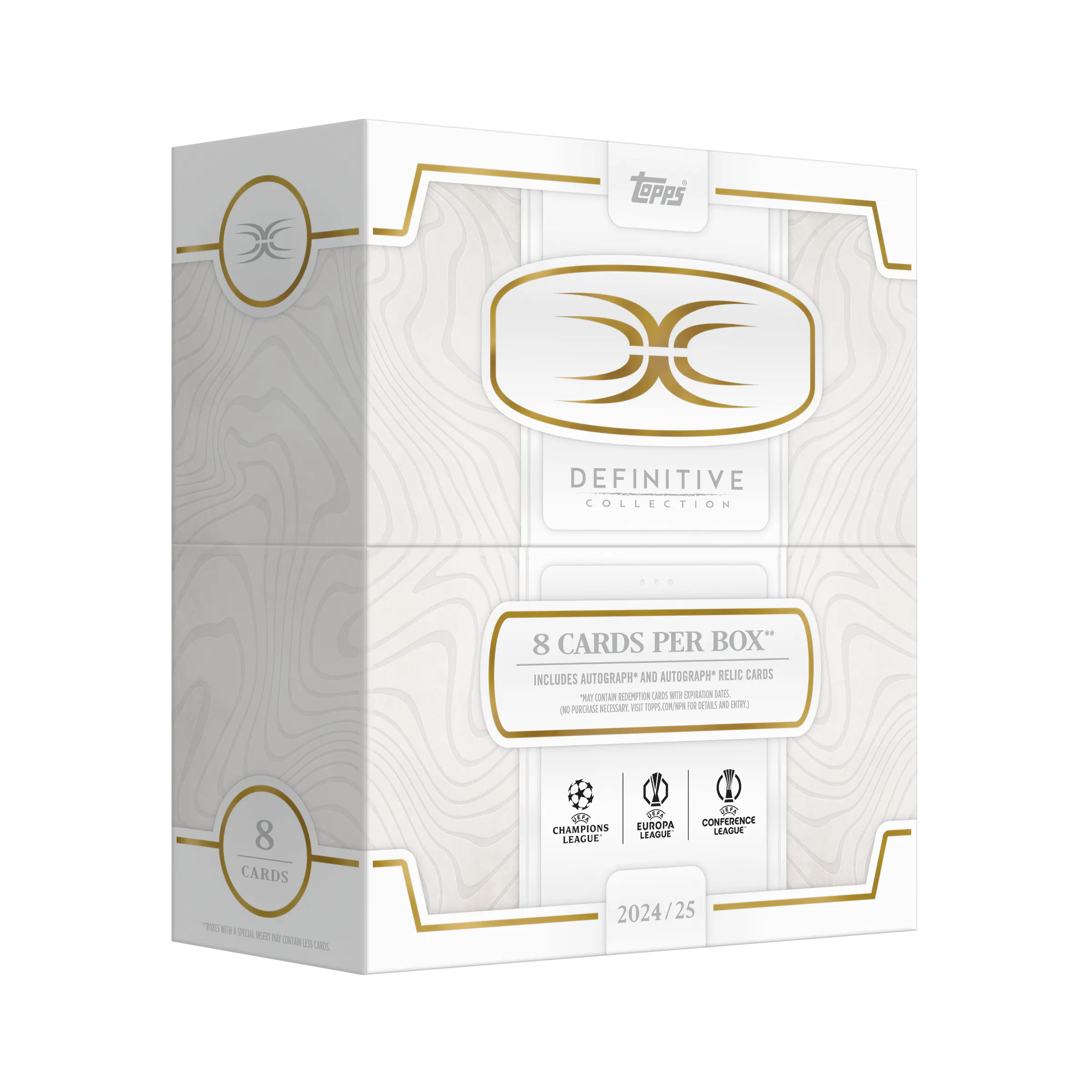 Hero image for 2024-25 Topps® Definitive UEFA Club Competitions - Hobby Box