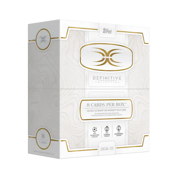 Hero image for 2024-25 Topps® Definitive UEFA Club Competitions - Hobby Box