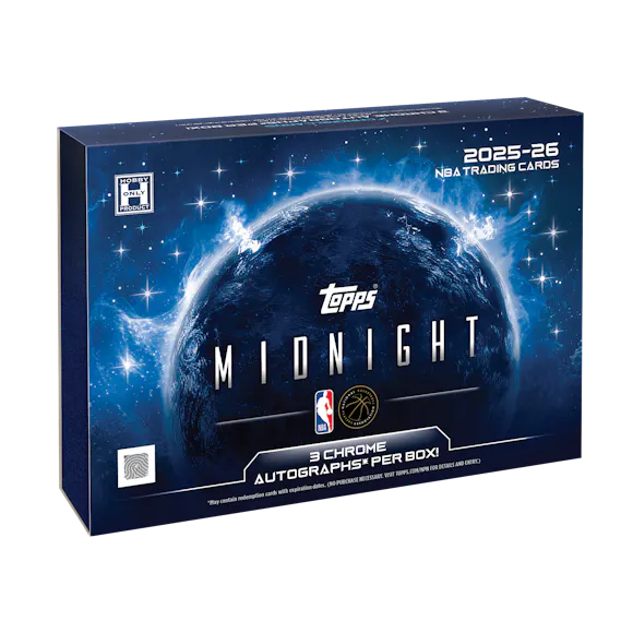 Hero image for 2025-26 Topps Midnight Basketball - Hobby Box