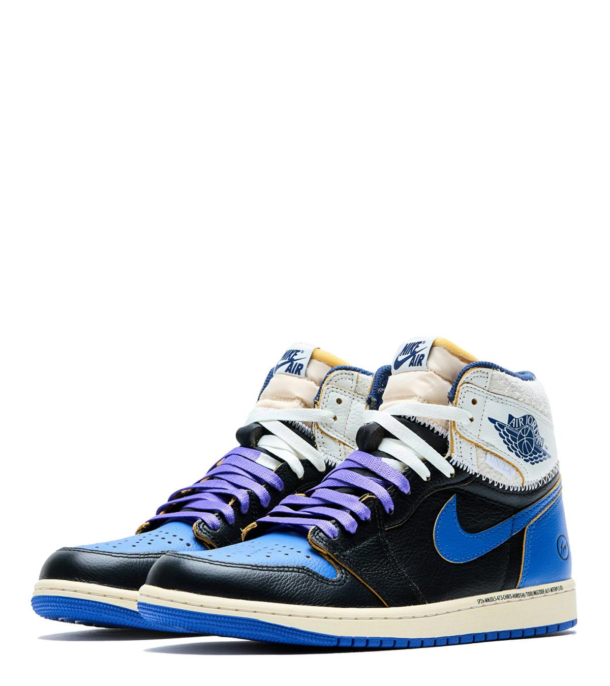Hero image for Jordan x Union x Fragment Air Jordan 1 Retro Hi OG SP Black Navy