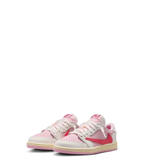 Hero image for Jordan x Travis Scott Air Jordan 1 Low GS Sail Red