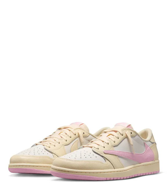 Hero image for Jordan x Travis Scott Air Jordan 1 Low Sail Pink