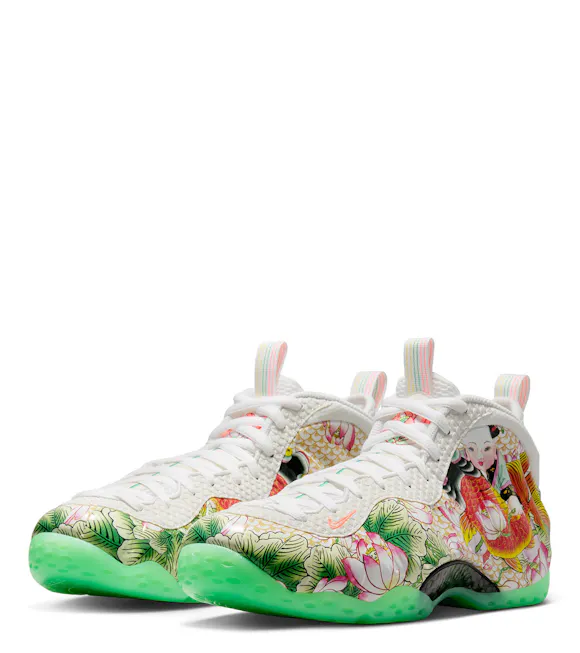 Hero image for Nike Air Foamposite One Premium White Green