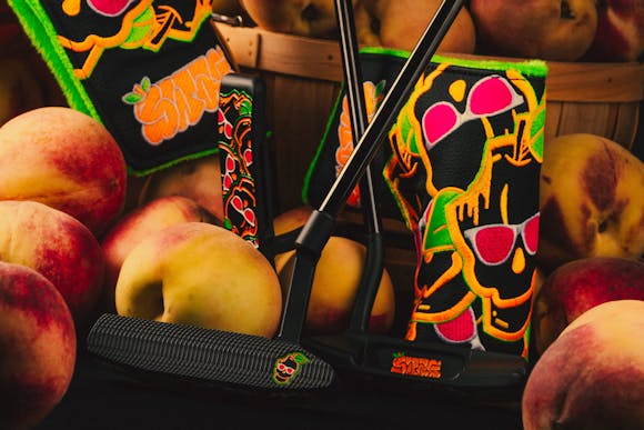 Hero image for Stacked Juicy Peach Black Cerakote Putters