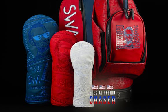 Hero image for The Lincoln Red Stand Bag & Dollar Bill Wood Cover Set