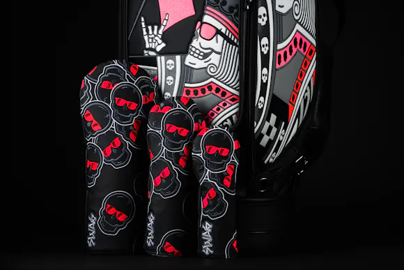 Hero image for Skeleton King Tour Staff Bag & Falling Skulls Wood Cover Set