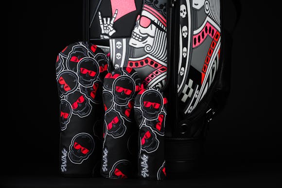 Hero image for Skeleton King Tour Staff Bag & Falling Skulls Wood Cover Set