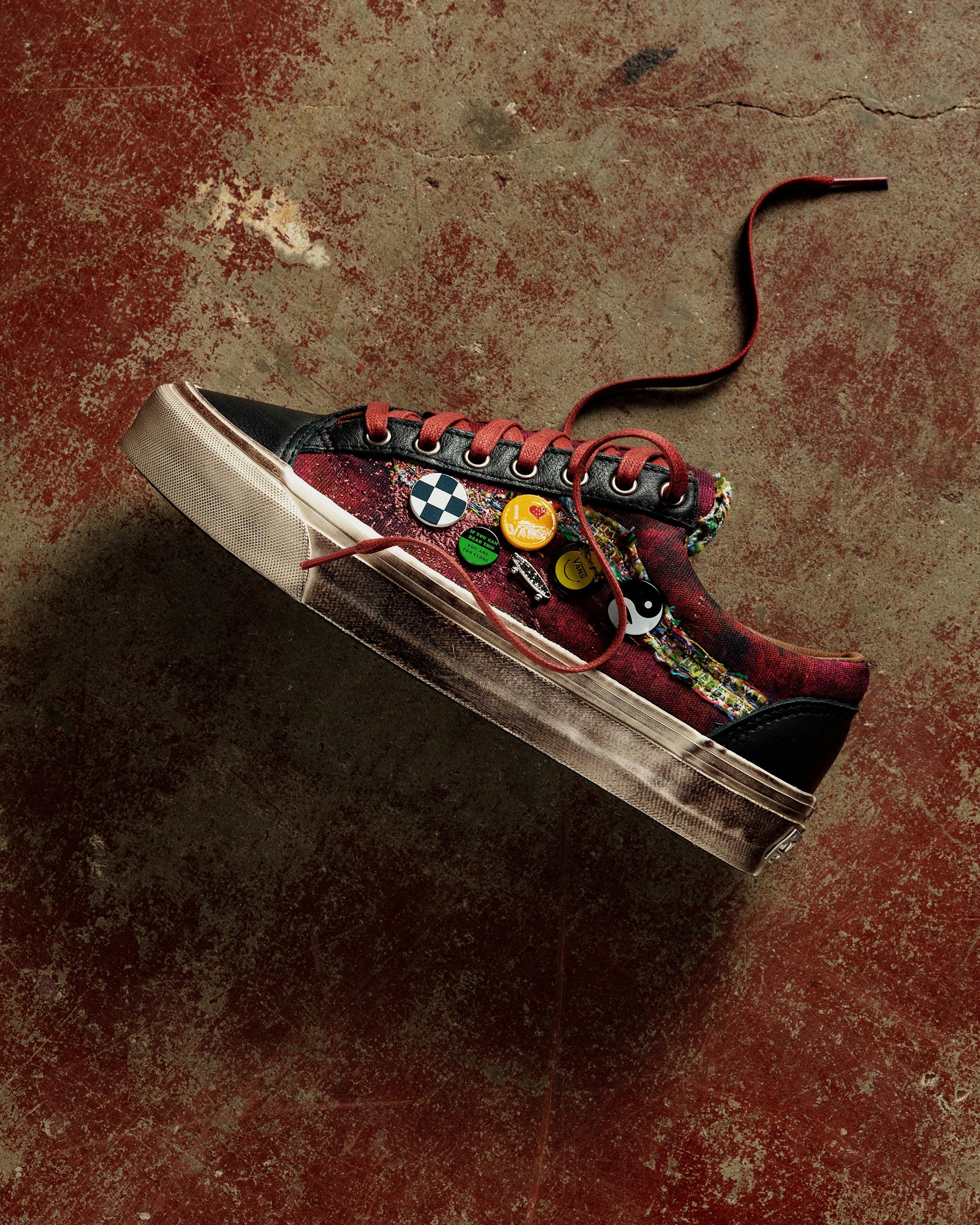 Image of Vans Old Skool 36 LX "Souvenir Burgundy"