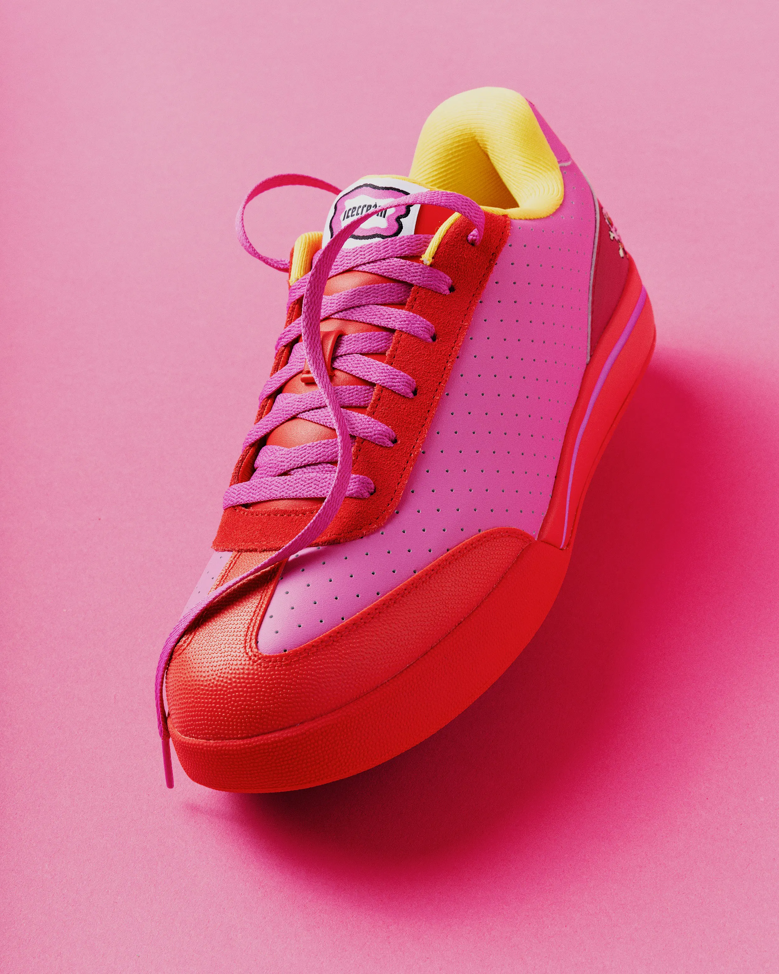 Image of Reebok X BBC Board Flip "Red/Pink/Yellow"