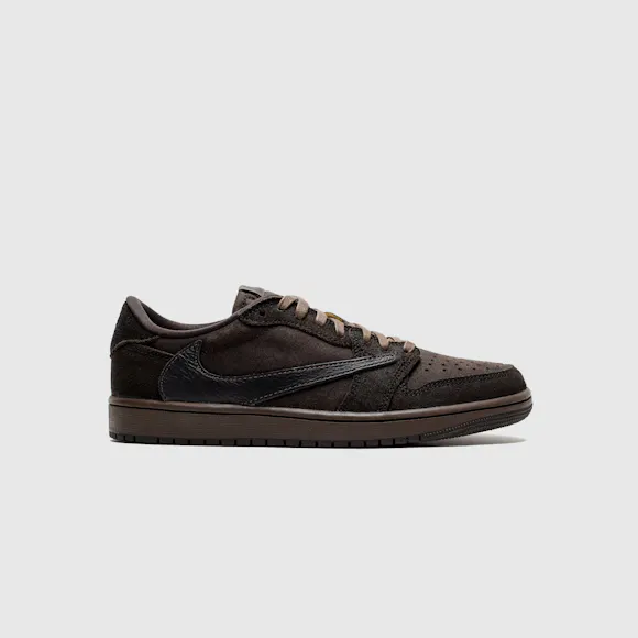 Hero image for Travis Scott x Air Jordan 1 Low "Velvet Brown"