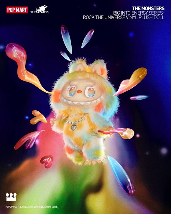 Hero image for THE MONSTERS - Big Into Energy Series - Rock The Universe Vinyl Plush Doll
