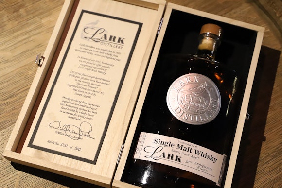 Hero image for LARK 20th Anniversary Single Malt Whisky Archive Release