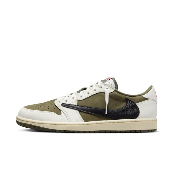 Hero image for Men's Air Jordan 1 Low OG x Travis Scott - "Medium Olive"