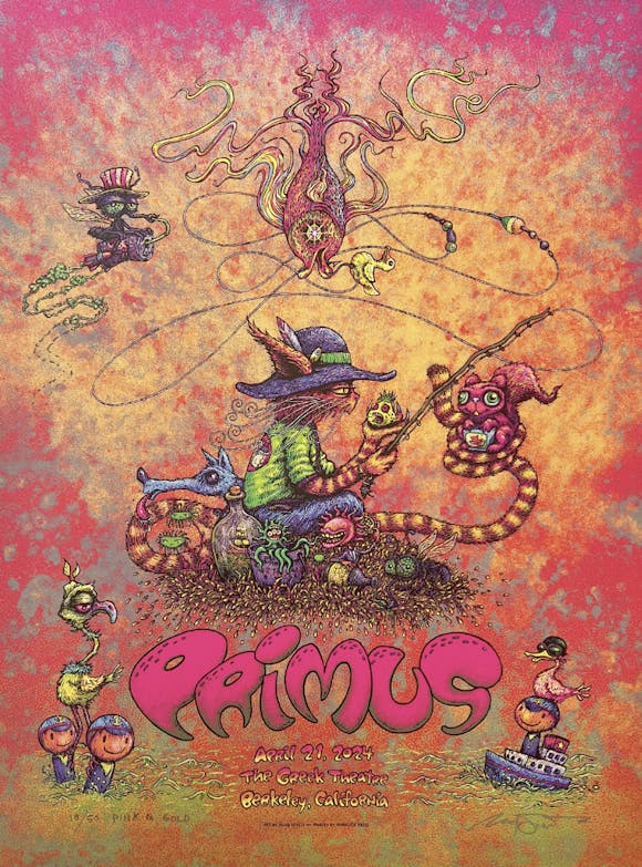 Hero image for Primus - Greek Poster Pink 'n' Gold Edition