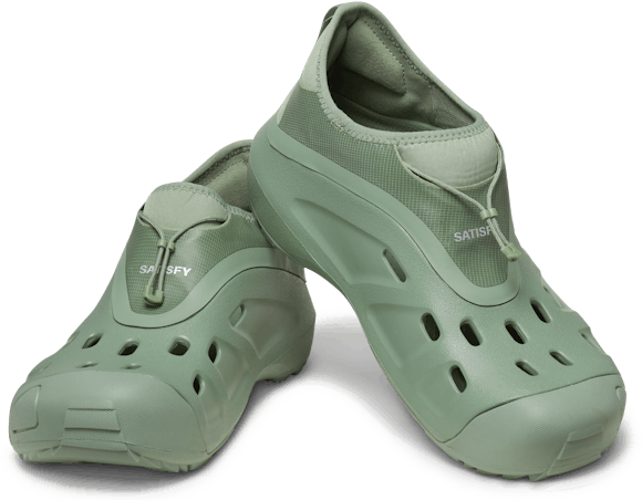 Hero image for Satisfy x Crocs