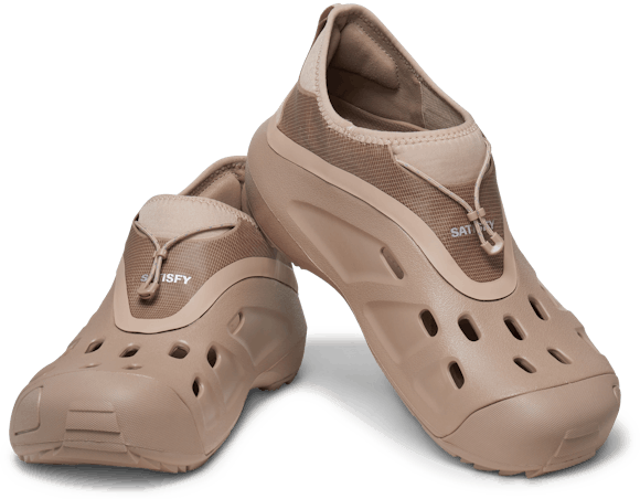 Hero image for Satisfy x Crocs